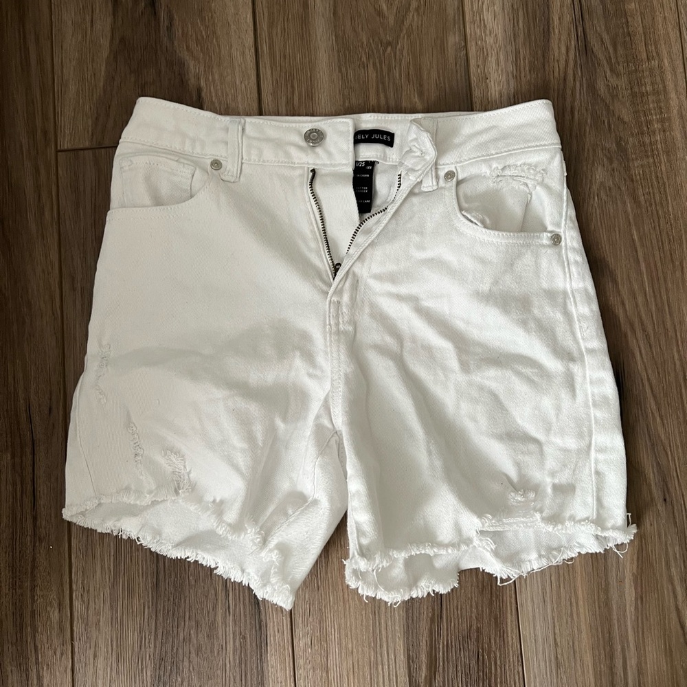 White shorts